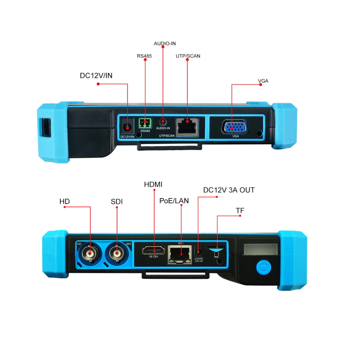 5" Test Monitor 1920 x 1080P Resolution Touch Screen, 8MP Support, Built-in WIFI