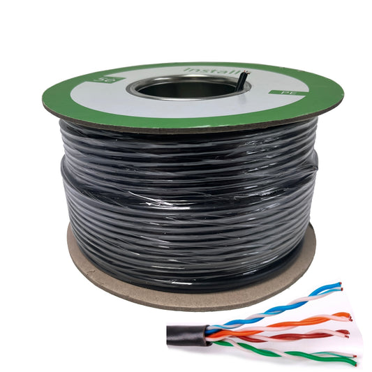 100m CAT5e External UTP PE Pure Copper Network Cable