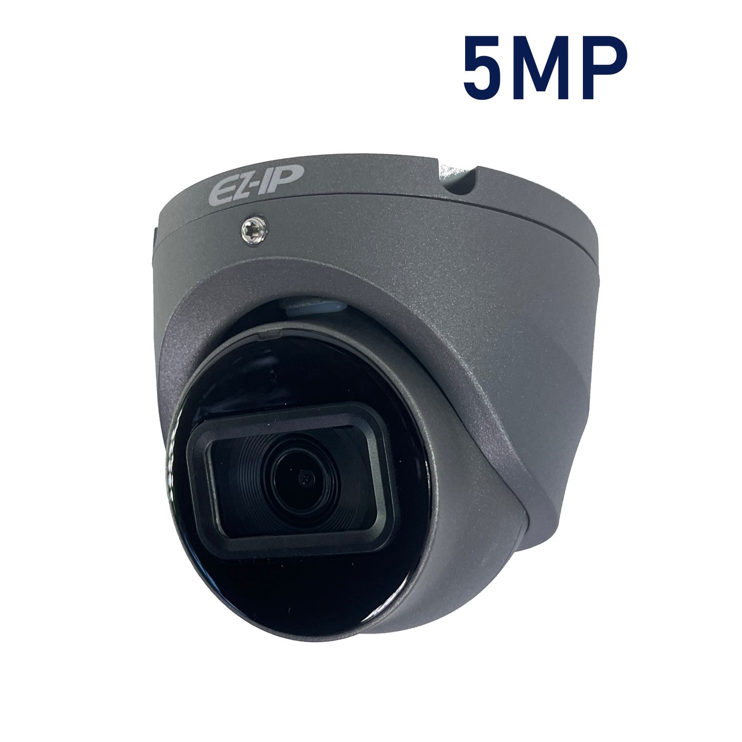 EZ-IPC-T350B 2.8mm EZ-IP by Dahua 5MP IP POE network turret camera, 30m IR, built-in Microphone