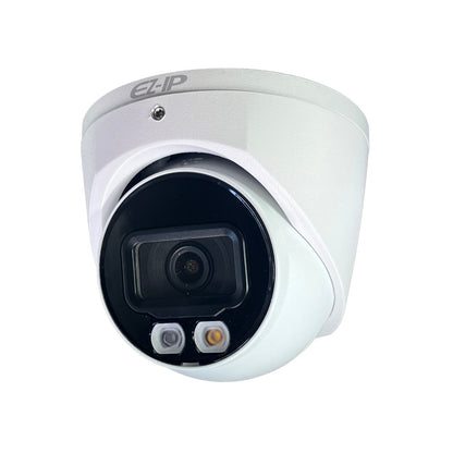 5MP EZ-IP by Dahua Full-Colour HD-Analogue CVI CCTV Kit with 4 Cameras, 2TB HDD and Ready Made Cables