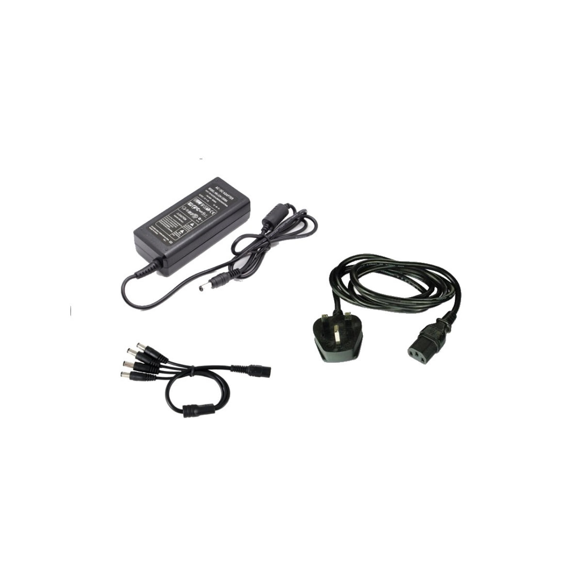 5MP EZ-IP by Dahua Full-Colour HD-Analogue CVI CCTV Kit with 4 Cameras, 2TB HDD and Ready Made Cables